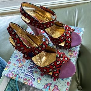 Irregular Choice Red Mermaid Find NIB